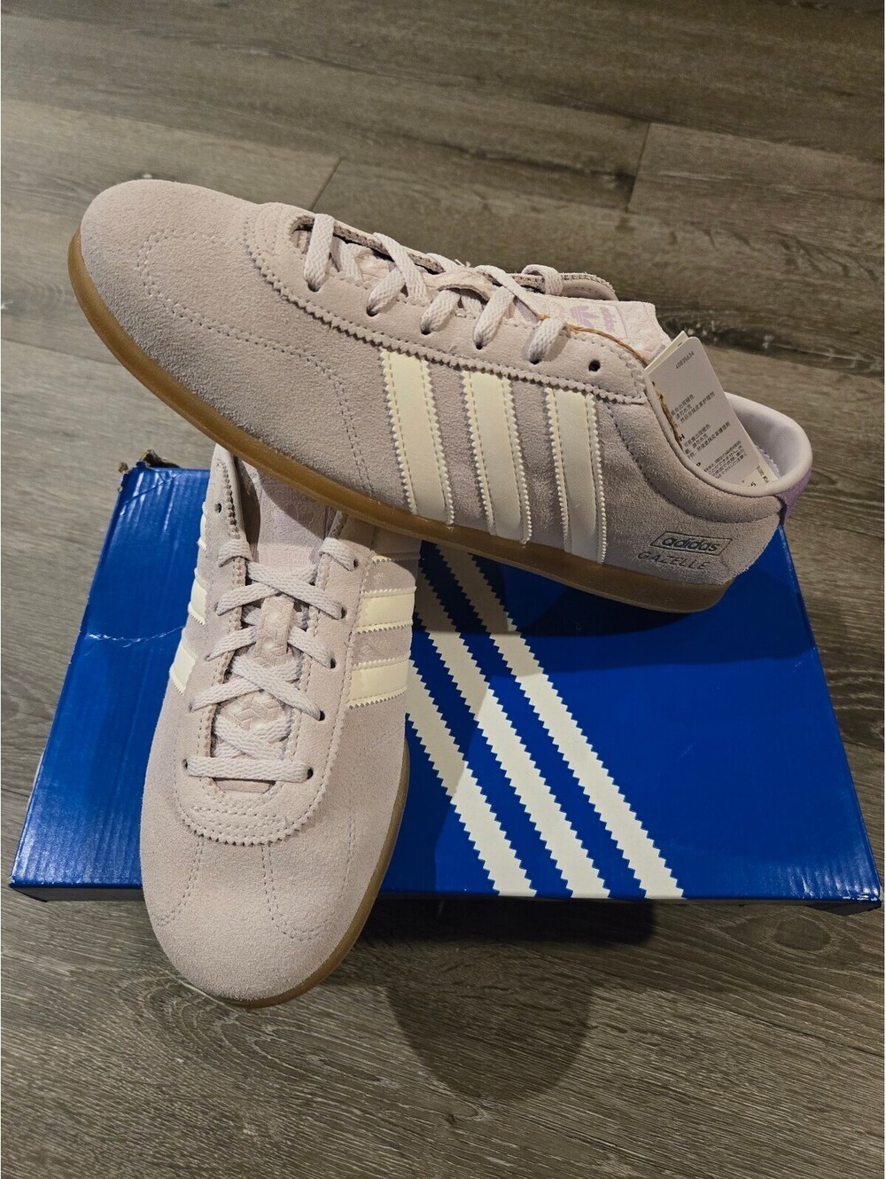 adidas Gazelle Lo Pro IH6942 Ice Purple Women's Size 10 Gum NIB